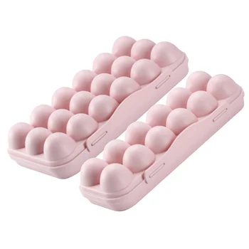 ביצה מיכל מקרר מחזיק המקרר ארגונית מנפק 18 נחשב מדף אחסון סלט צלחת הגשה